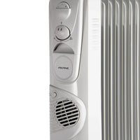 HKM-848083 2900W Oil Filled Radiator Heater with Adjustable Thermostat and Overheat Protection