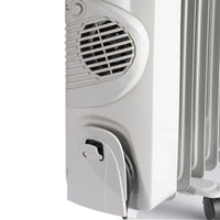 HKM-848083 2900W Oil Filled Radiator Heater with Adjustable Thermostat and Overheat Protection