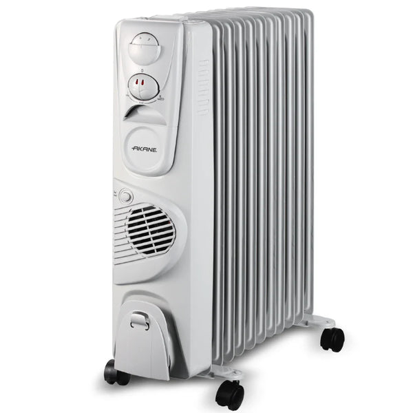 HKM-848083 2900W Oil Filled Radiator Heater with Adjustable Thermostat and Overheat Protection