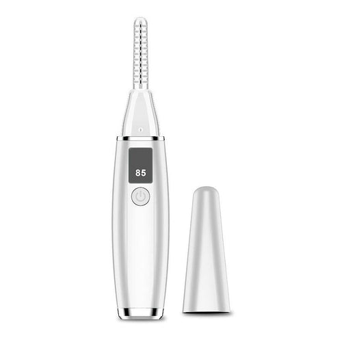 HKM-848211 Portable Electric Eyelash Curler - Compact Design, Rapid Heating, Rechargeable Battery