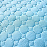HKM-8484029 Cool Pet Sofa Cushion for Dogs and Cats - Round Shape in Blue, Gray, and Brown, Soft Cloth, 70x70 cm and 90x90 cm Sizes