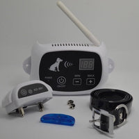 HKM-8484157 Wireless Electronic Pet Dog Fence System - Safe Boundary with Receiver Collar, 500 Meter Range