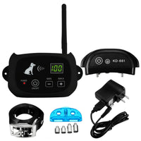HKM-8484157 Wireless Electronic Pet Dog Fence System - Safe Boundary with Receiver Collar, 500 Meter Range