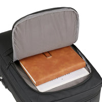 HKM-848531 High Capacity Double Headed Zipper Multifunctional Laptop Backpack with USB Charging Port