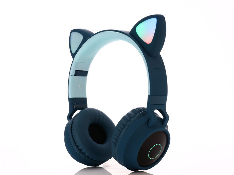 HKM-848659 Wireless Bluetooth Cat Ears Gaming Headset with Stereo Sound and 10m Range in Multiple Colors