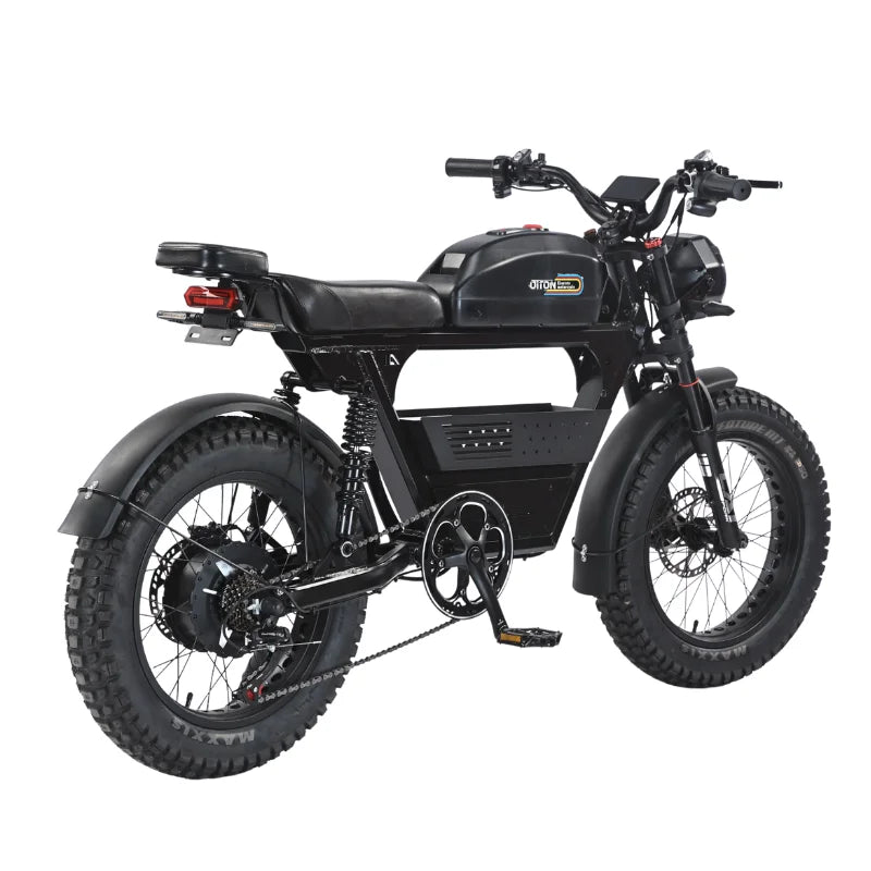 HKM-848787 Full Suspension E-Bike 52V 1500W 30Ah 20-Inch with Hydraulic Brakes