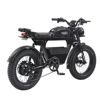 HKM-848787 Full Suspension E-Bike 52V 1500W 30Ah 20-Inch with Hydraulic Brakes