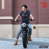 HKM-848787 Full Suspension E-Bike 52V 1500W 30Ah 20-Inch with Hydraulic Brakes