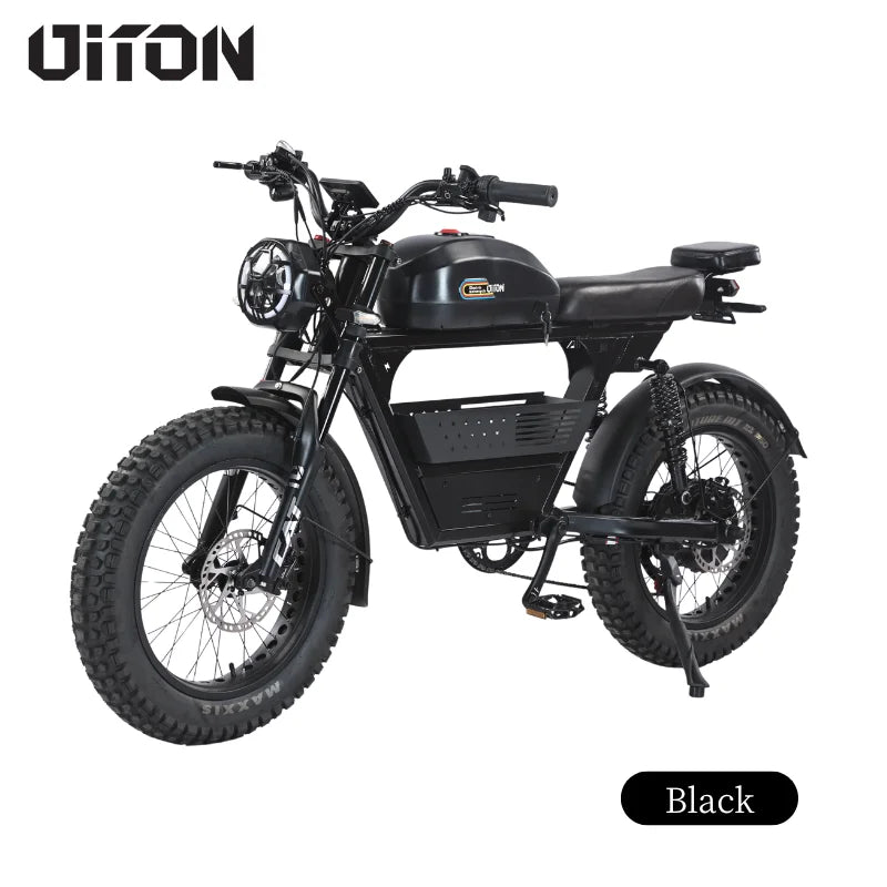 HKM-848787 Full Suspension E-Bike 52V 1500W 30Ah 20-Inch with Hydraulic Brakes