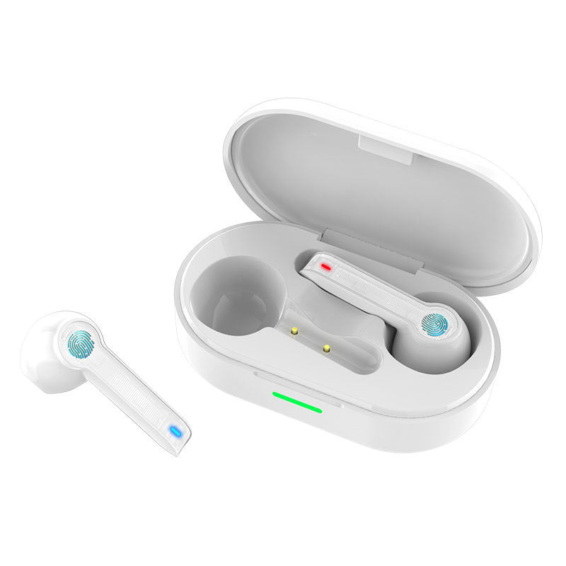 HKM-848787 Wireless Bluetooth Earbuds with Stereo Sound and Dual Ear Design