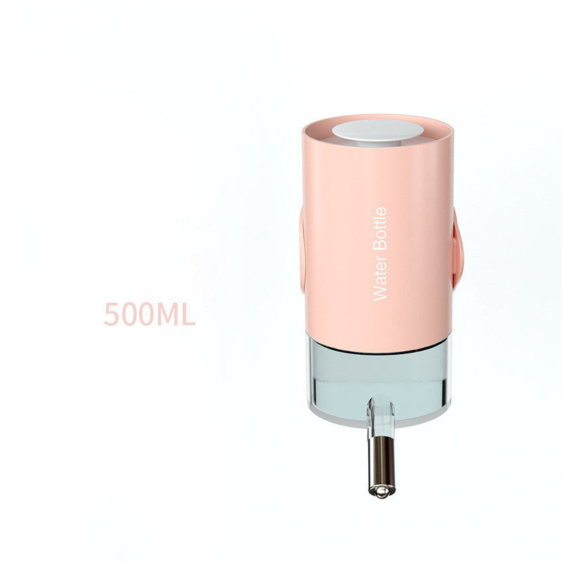 HKM-8487997 Hanging Water Feeder for Pets - No-Drip Water Dispenser for Cats and Dogs, 500ML & 700ML Options