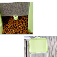 HKM-8488125 Automatic Dual Purpose Pet Feeder and Water Bowl with 3kg Grain Capacity and 500ml Water Bottle