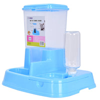HKM-8488125 Automatic Dual Purpose Pet Feeder and Water Bowl with 3kg Grain Capacity and 500ml Water Bottle