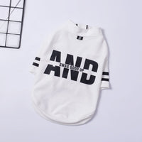 HKM-8488509 Casual Cotton Dog Clothes for Puppies - Soft Stretch Clothing in Pink, White, and Green