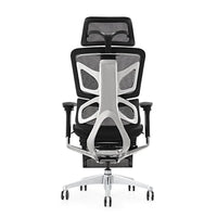 HKM-848915 Luxury Ergonomic Adjustable Office Swivel Chair in Leather for Modern Comfort