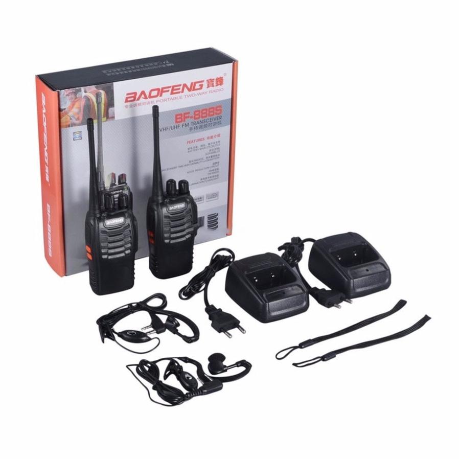 HKM-849299 Rechargeable Walkie-Talkies - 16 Channels, 3 km Range, Long-Lasting Battery, Compact Design