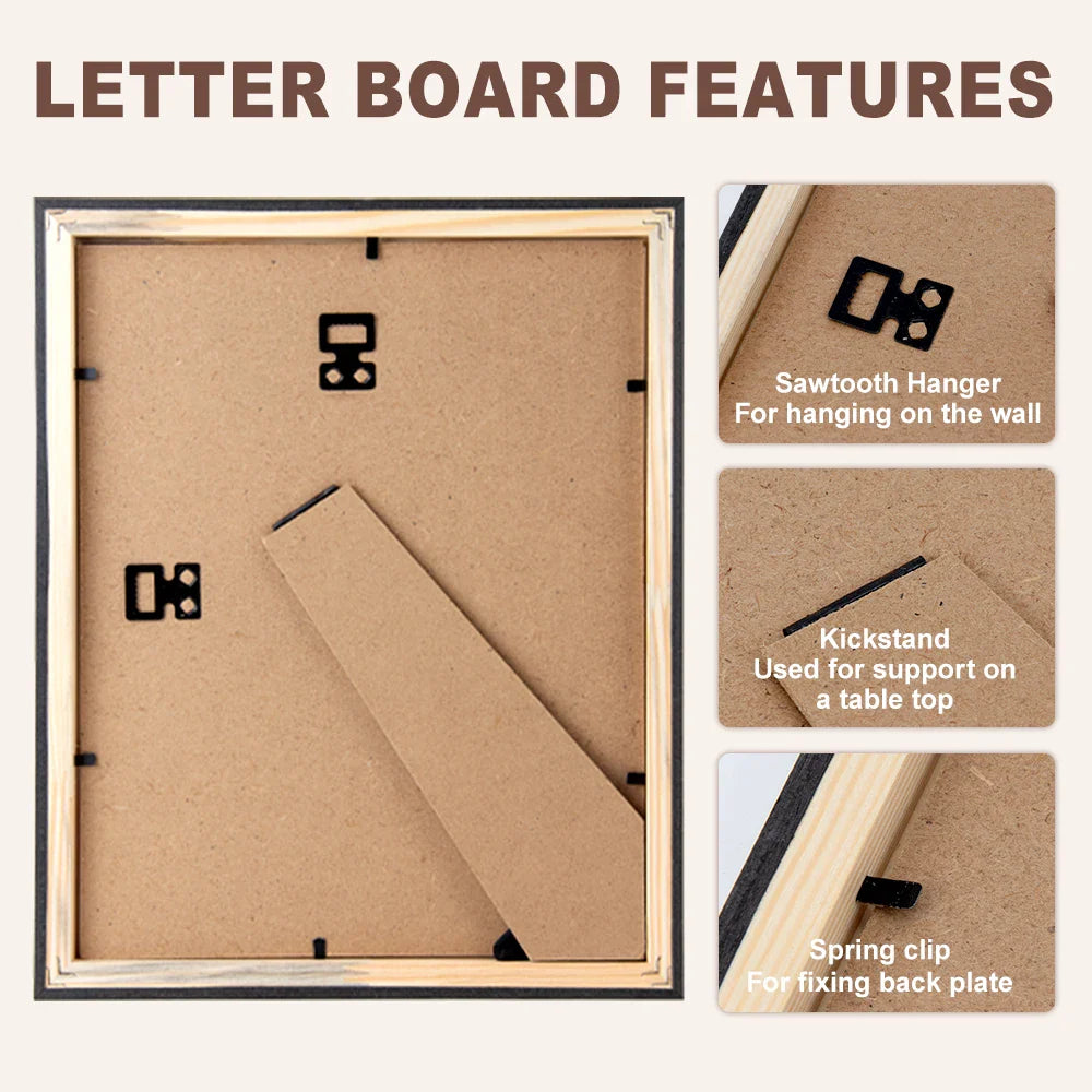 HKM-849491 Custom A3 to A24 Wood and Acrylic Photo Frames in Various Colours