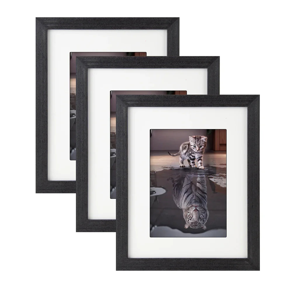 HKM-849491 Custom A3 to A24 Wood and Acrylic Photo Frames in Various Colours