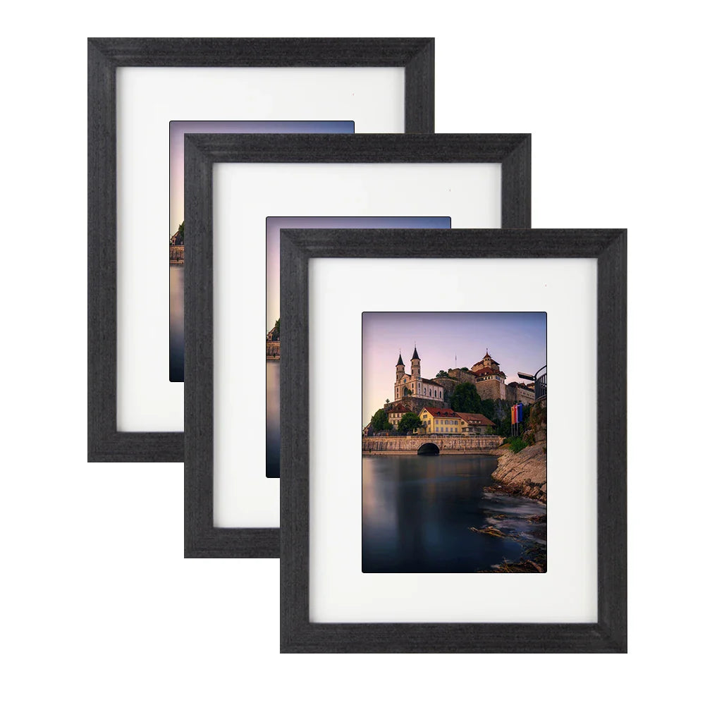 HKM-849491 Custom A3 to A24 Wood and Acrylic Photo Frames in Various Colours