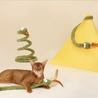 HKM-8495165 Feather Cat Teasing Stick with Long Pole for Cats - 140cm Length, 300g Weight