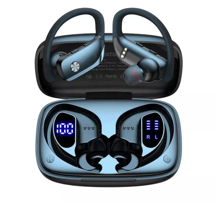 HKM-849619 Wireless Bluetooth 5.3 TWS Earphones for Seamless Audio Experience