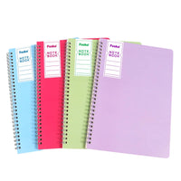 HKM-849747 Foska A5 B5 Spiral Notebook with 60 Sheets - Colourful Loose-leaf Daily Planner for Students and Office Use