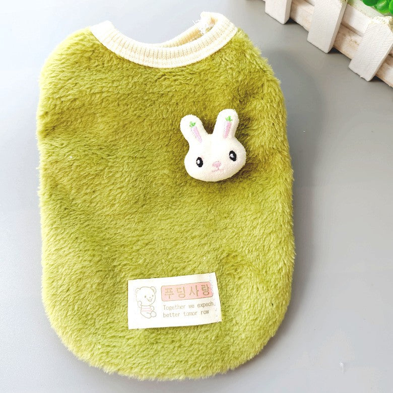 HKM-8498237 Double-sided Flannel Vest for Kids and Adults in Purple and Green