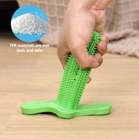 HKM-8498493 Dog Toothbrush Chew Toy with Suction Cup - Soft TPR Material for Dental Care