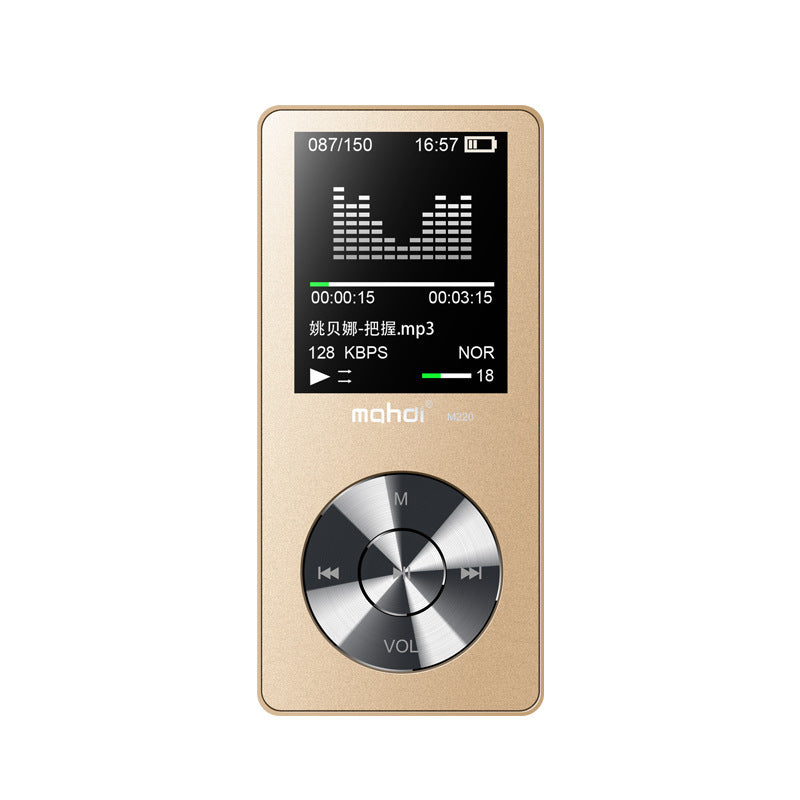 HKM-849939 Lossless MP3 Music Player with Recording, 2.8-Inch Screen, Multi-Language Support, and 128GB TF Card Capability
