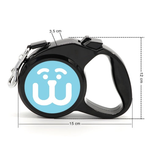 HKM-8499517 Retractable 3-Meter Automatic Dog Leash with Personalized Design