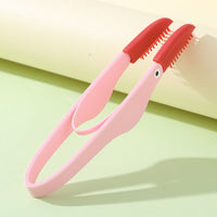 HKM-8500925 Soft Silicone Pet Tear Stain Remover Brush for Cats and Dogs Easy Grip Grooming Tool