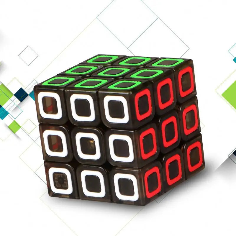 HKM-850195 3x3 Speed Cube Magic Puzzle - Easy Turning Educational Toy for Ages 2 and Up