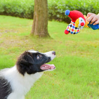 HKM-8503101 Plush Dog Sound Toy - Cartoon Circus Series with Molar Benefits