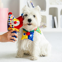 HKM-8503101 Plush Dog Sound Toy - Cartoon Circus Series with Molar Benefits