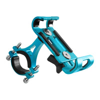 HKM-850323 Aluminum Alloy Mobile Phone Holder for Bicycles, Mountain Bikes, and Electric Cars – Secure 360-Degree Rotation Support
