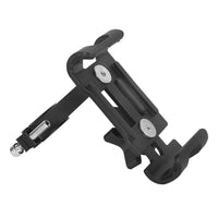 HKM-850323 Aluminum Alloy Mobile Phone Holder for Bicycles, Mountain Bikes, and Electric Cars – Secure 360-Degree Rotation Support