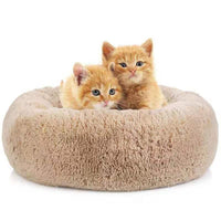HKM-850451 Plush Washable Round Pet Nest for Comfortable Sleep - Multiple Sizes Available