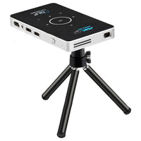 HKM-850451 Wireless DLP Home Projector with 1000 Lumens Brightness and 2000:1 Contrast Ratio, Supports HD, Android System, and Built-in Battery
