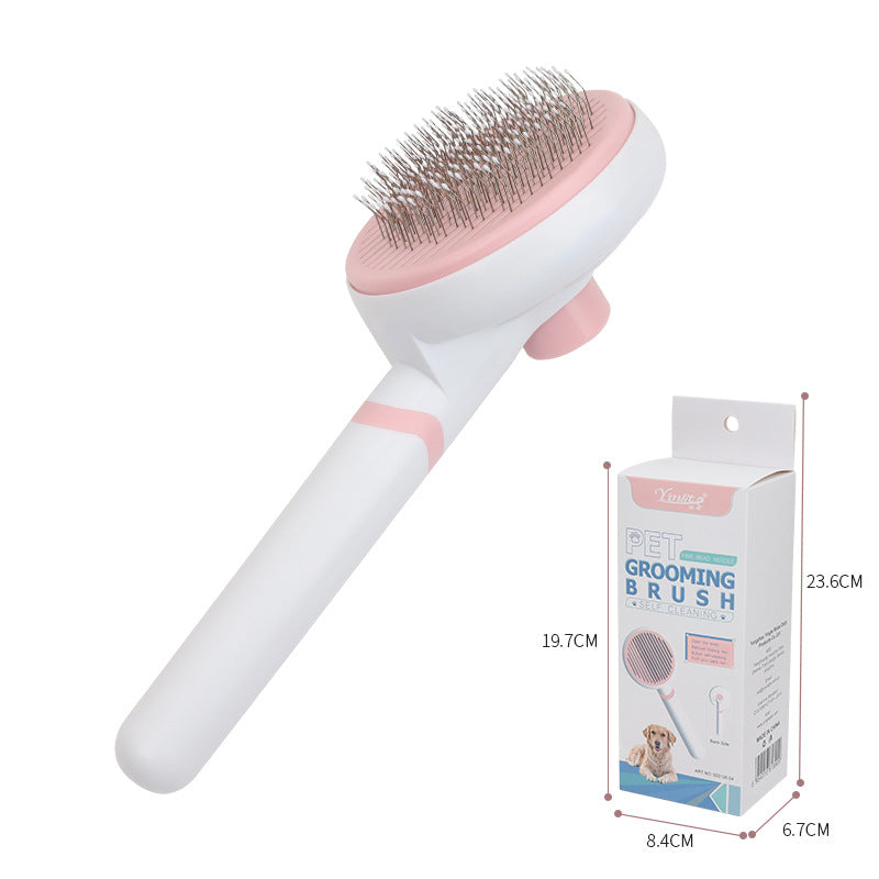 HKM-8505021 Pet Comb with Various Needle Types for Efficient Hair Cleaning for Cats