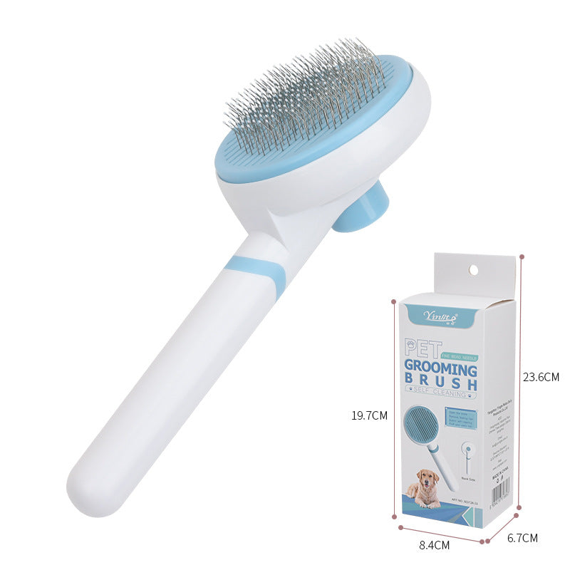 HKM-8505021 Pet Comb with Various Needle Types for Efficient Hair Cleaning for Cats