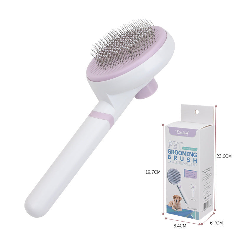 HKM-8505021 Pet Comb with Various Needle Types for Efficient Hair Cleaning for Cats