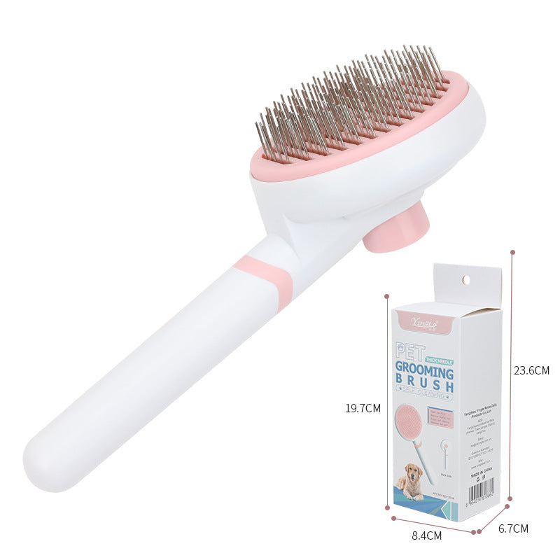 HKM-8505021 Pet Comb with Various Needle Types for Efficient Hair Cleaning for Cats
