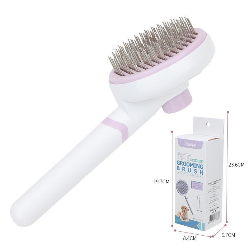 HKM-8505021 Pet Comb with Various Needle Types for Efficient Hair Cleaning for Cats