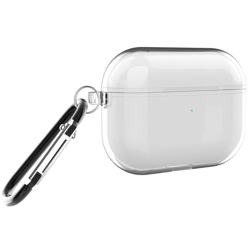 HKM-850515 Waterproof Striped Bluetooth Earphone Case Cover Compatible with AirPods 1/2