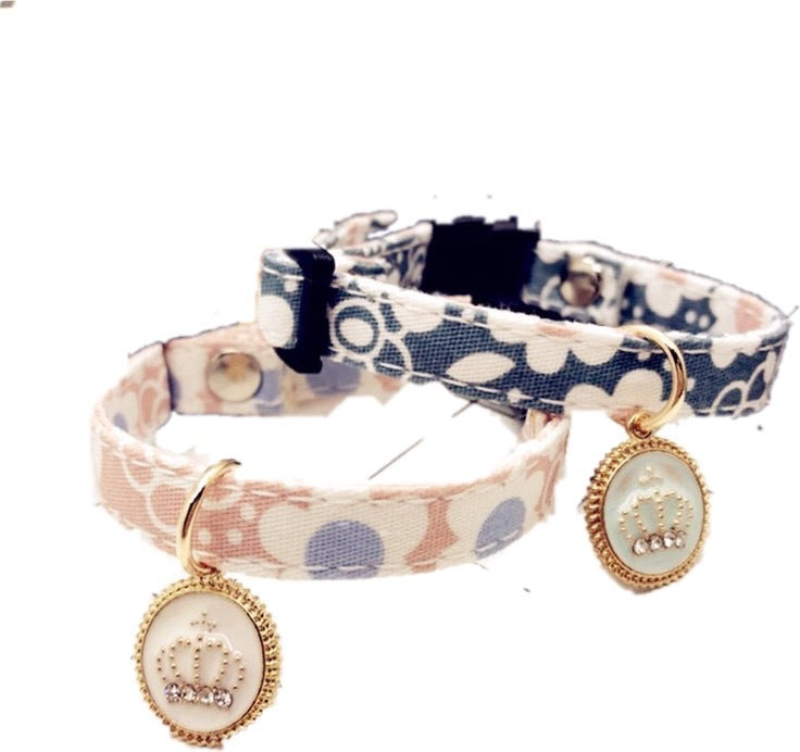 HKM-8505405 Pet Floral Collar for Cats, Dogs, and Rabbits - Lightly Adjustable, Multiple Sizes Available