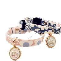 HKM-8505405 Pet Floral Collar for Cats, Dogs, and Rabbits - Lightly Adjustable, Multiple Sizes Available