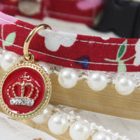 HKM-8505405 Pet Floral Collar for Cats, Dogs, and Rabbits - Lightly Adjustable, Multiple Sizes Available