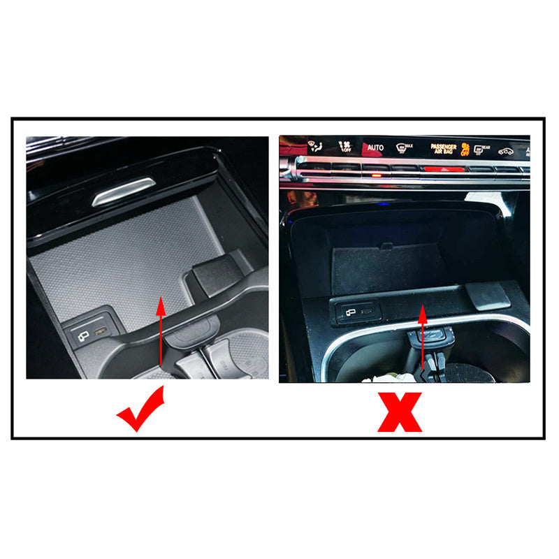 HKM-850835 High-Speed Wireless Car Charger for Mercedes-Benz Models - 15W & 10W Options Available