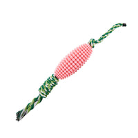 HKM-8510653 Interactive Zigzag Puppy Toothbrush Chew Toy for Dogs - Dental Cleaning & Anxiety Relief