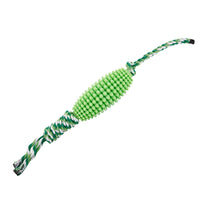 HKM-8510653 Interactive Zigzag Puppy Toothbrush Chew Toy for Dogs - Dental Cleaning & Anxiety Relief